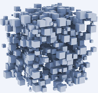 blocks2 Small blocks assembling into large structure